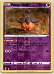 Pumpkaboo 076/203 Evolving Skies Reverse Holo