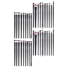 2 Sets Make up Brush Eye Makeup Brushes Flat Ended Eyeshadow Eyeliner