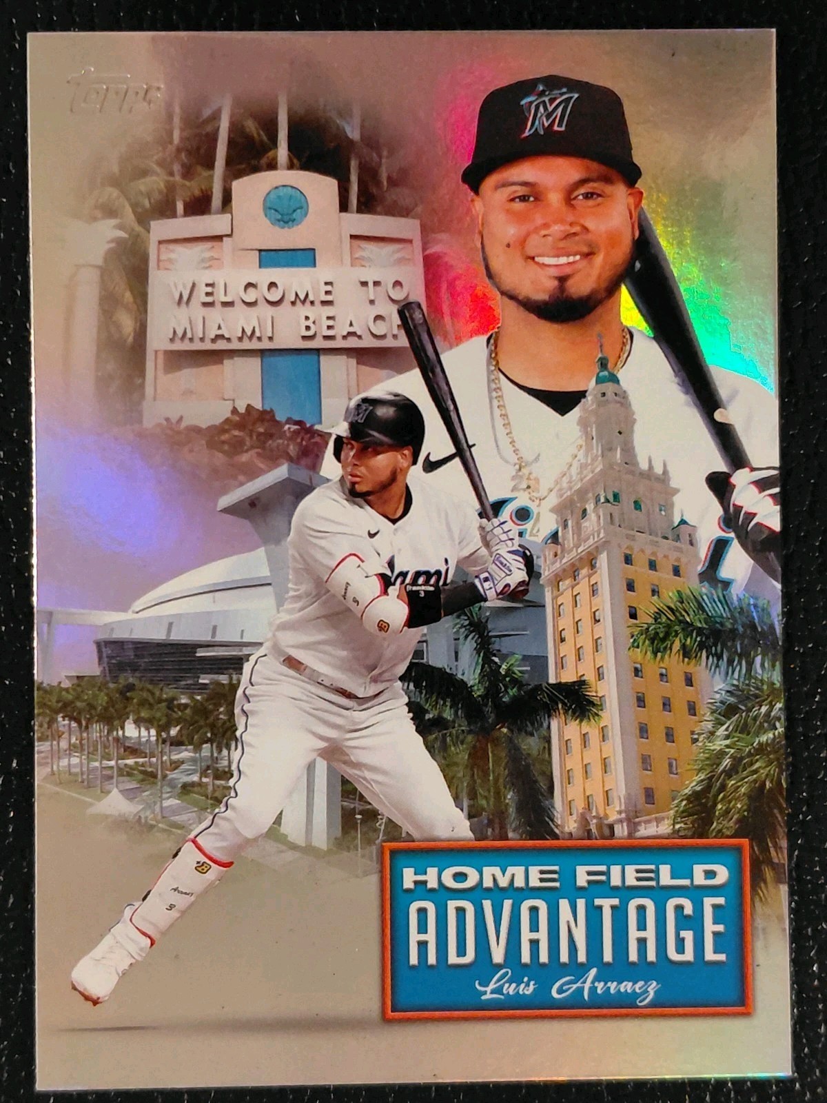2024 Topps Series 2 Home Field Advantage Luis Arraez #HFA-19
