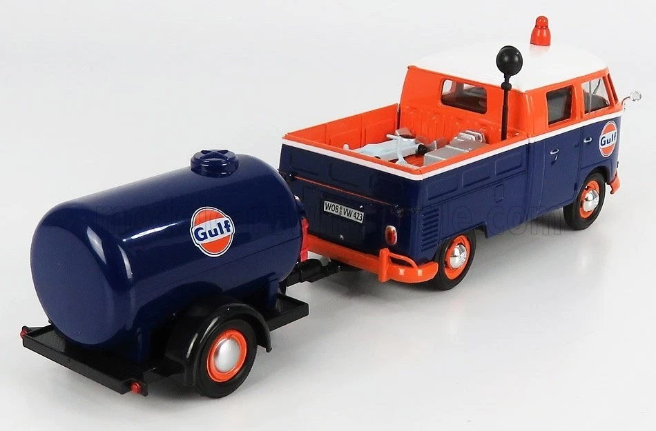 MOTOR MAX, VOLKSWAGEN Servizio di ritiro con autocisterna GULF, 1/24, MMX79610 - Immagine 2 di 2