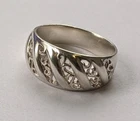 Vintage Soviet USSR men's ring sterling silver 925 ⭐ Size 8.5 Weight 4.09 g.