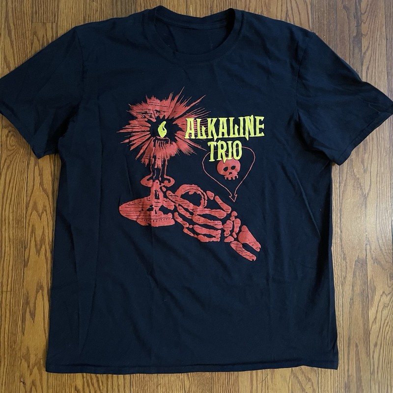 Alkaline Trio T Shirt Mens Size Large Emo