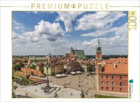 Calvendo Puzzle Castle Square, Warsaw | 1000 Pieces, Finished Size 25.2 × 18.9 I
