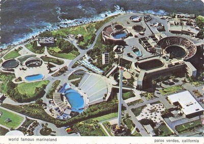Postcard, Marineland, Palos Verdes, California