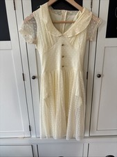 Yellow Mesh Dress Lyrical/Contemporary Dance Costume