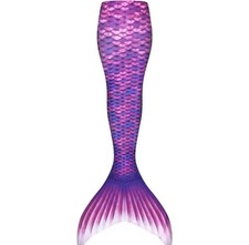 Kids Rainbow Mermaid Tail Swimsuit Costume for Girls 3-12 Swimmable Fun
