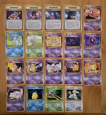 Japanese Pokémon TCG Gym Challenge 19 Card Lot, Sabrina's Gaze (Sabrina Lot)