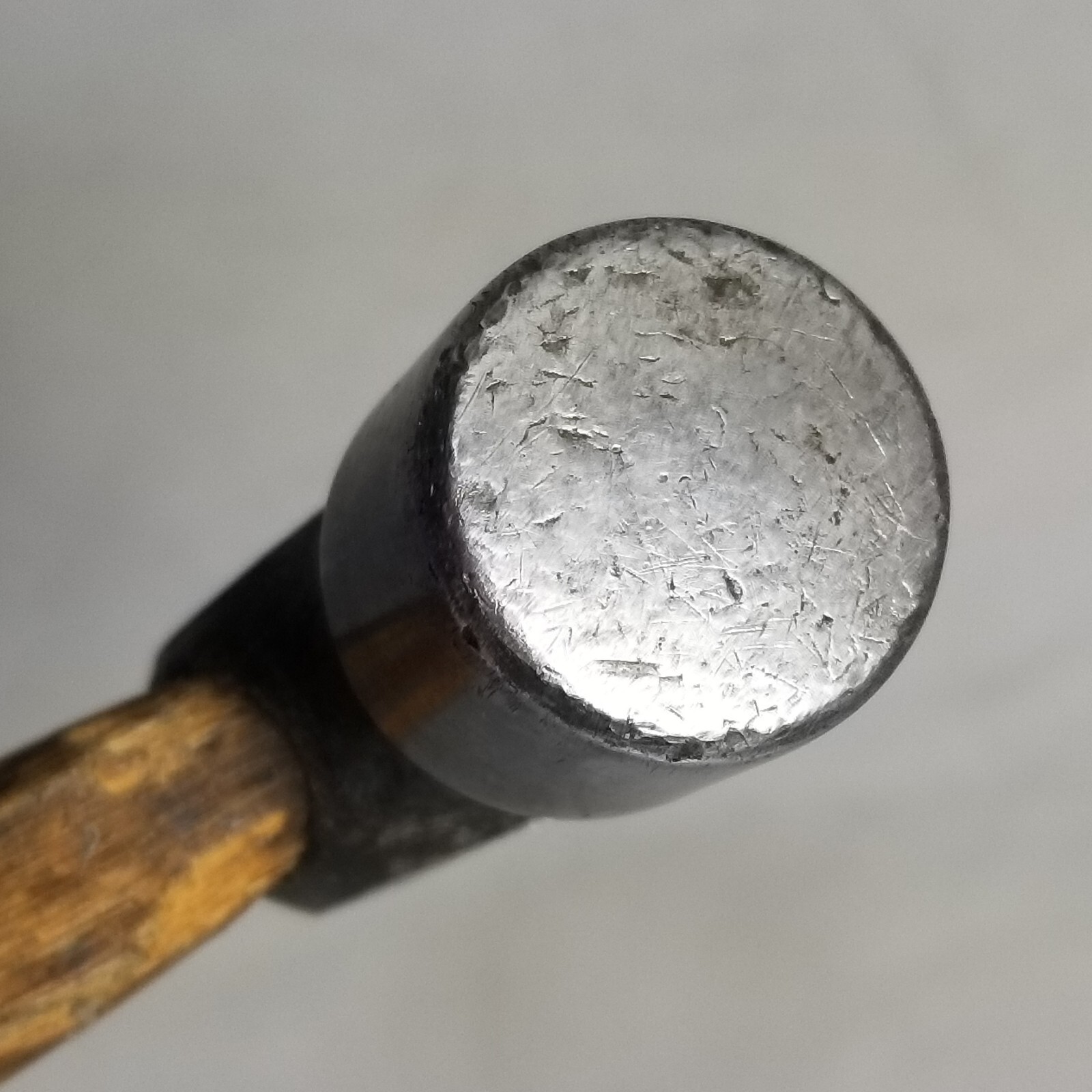 Vintage Craftsman 38463 Ball Peen Hammer 8 oz. Hickory Handle Made in