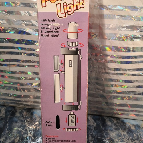 Emergency Multi Light 3 In 1 Torch Orange Blinker White Tube Signal Camping Safe - Picture 4 of 12