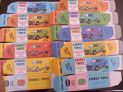 CORGI No450 Minivans leere handgefertigte Boxen