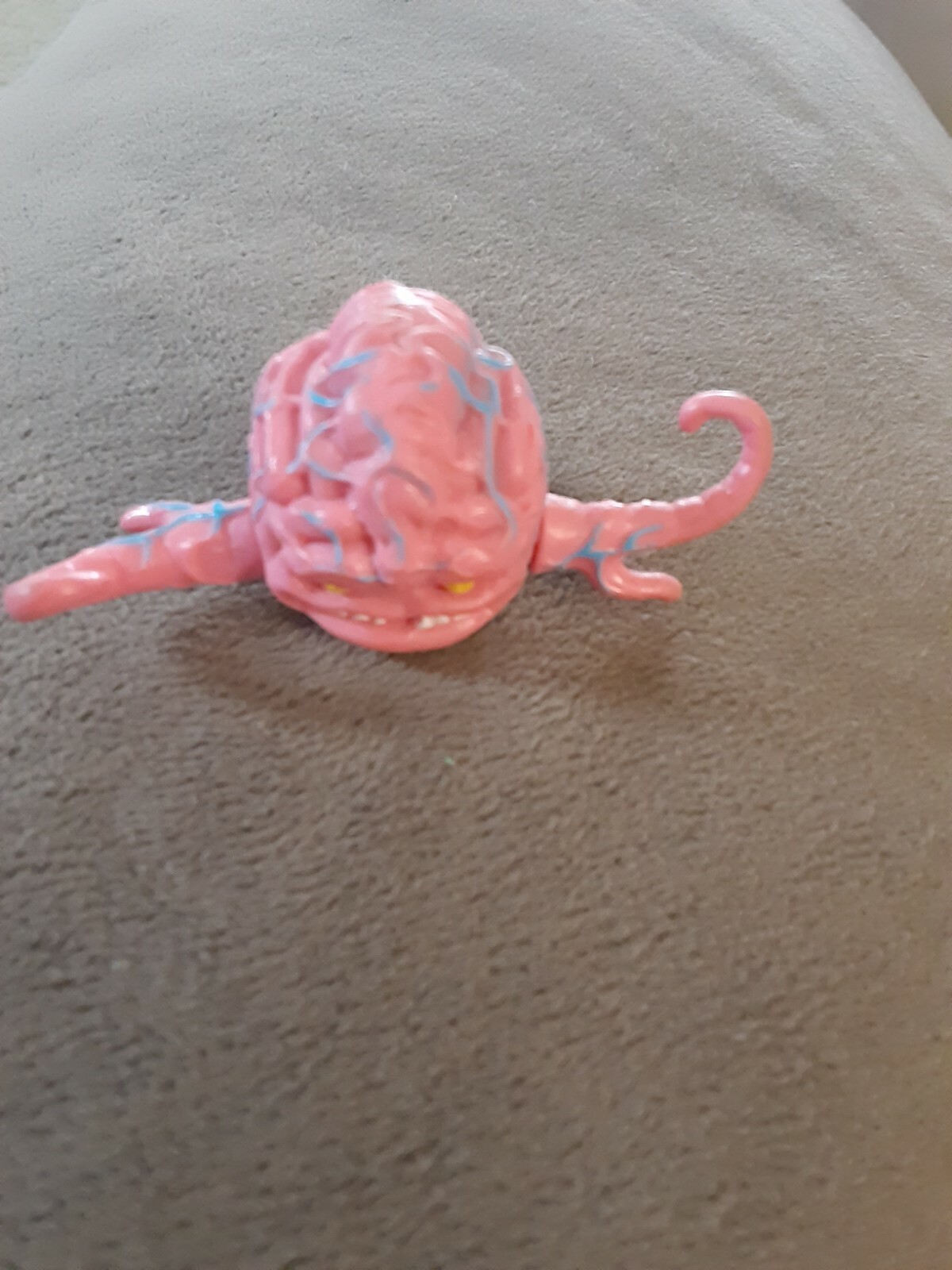 Teenage Mutant Ninja Turtles krang Figure 1989 TMNT brain blue veins ...