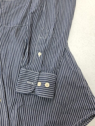 University of Tennessee Vols SMALL Button NCAA Dress Shirt stripe orange blue - Bild 3 von 10