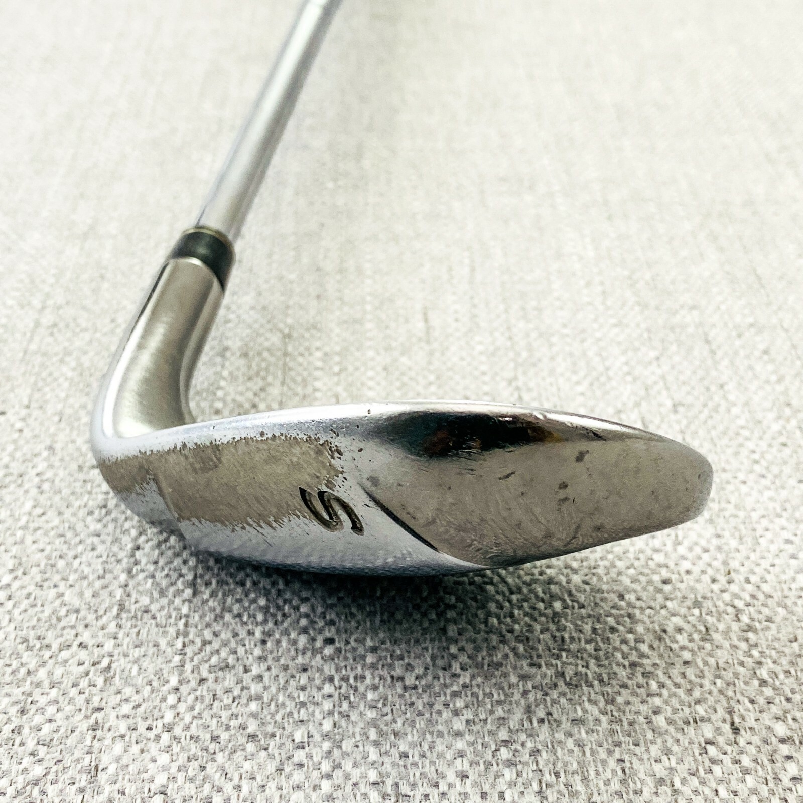 TaylorMade Burner LeftHand Sand Wedge. Stiff Flex Steel Average Cond