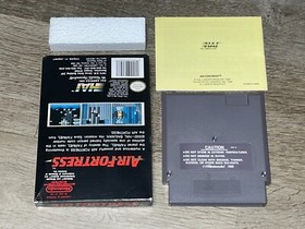 Air Fortress Nintendo Nes Complete CIB Excellent Condition Authentic
