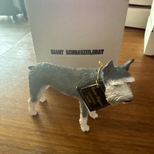 SCHNAUZER, GIANT, GRAY, Canine Kingdom , CONVERSATION CONCEPTS, ITEM DF58A Mint