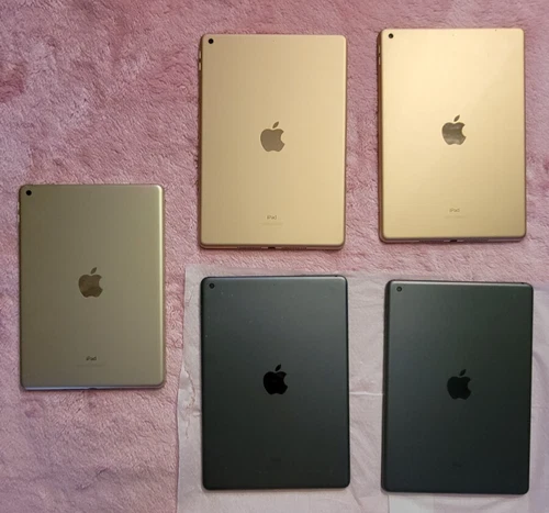 Apple Lot of 5 iPads: A1822 5th & A2197 7th Gen [x4] – Selling For Parts/Damaged