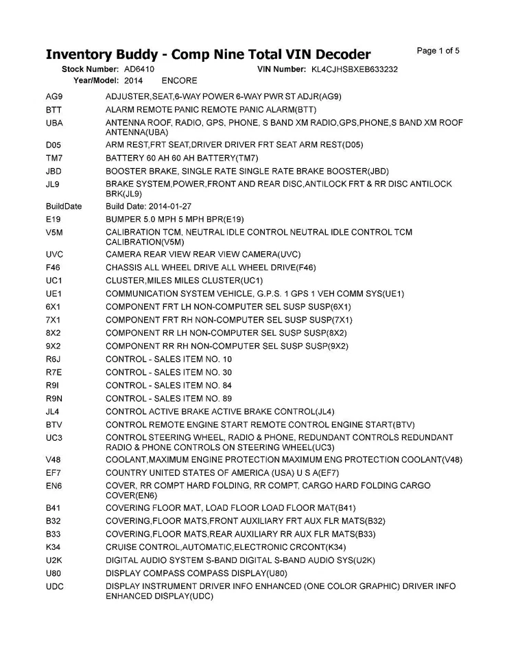 二手发电机适合:2014 别克 Encore 1.4 A 级 — 第 2/4 张图片