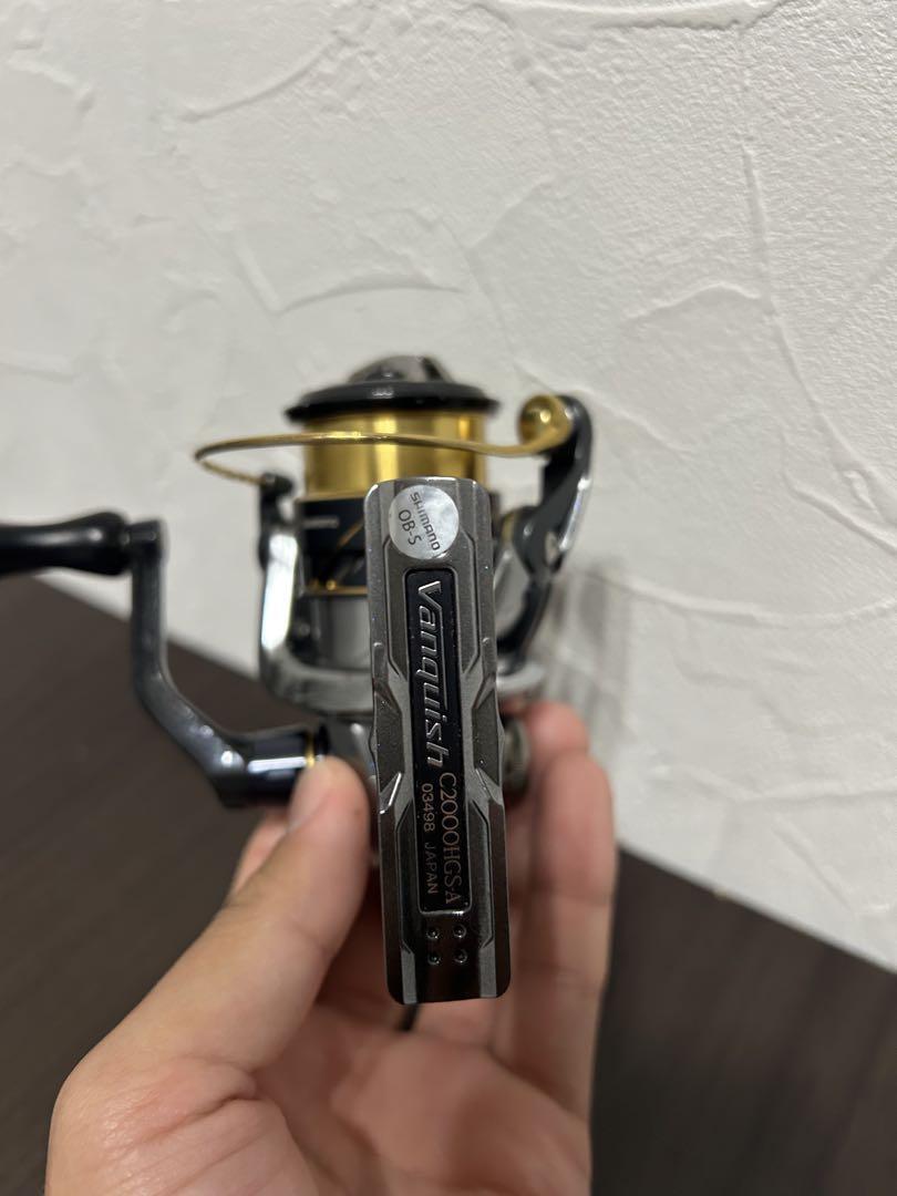 Shimano 16 Vanquish C2000HGS Fishing Reel - Used, Minor Signs of 