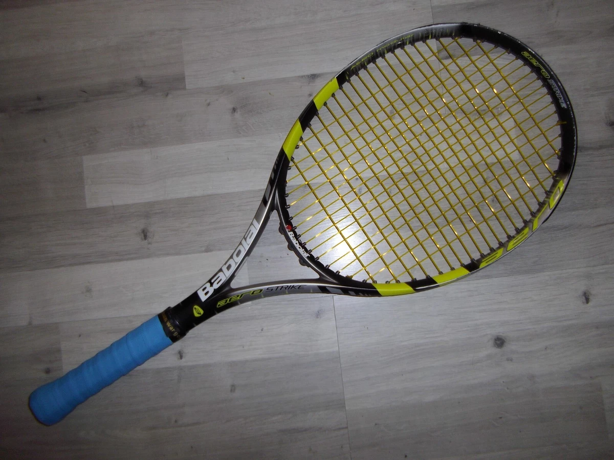Raquette De Tennis Babolat Aero Strike - Occasion - Manche 4 3/8 - Parfaite Pour Joueurs Occasionnels