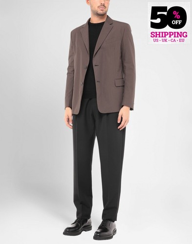 RRP €1300 VALENTINO Blazer Jacket IT48 US38 M Grey Garment Dye Made in Italy