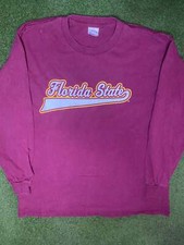 00s Florida State Seminoles - Vintage College Long Sleeve Large 