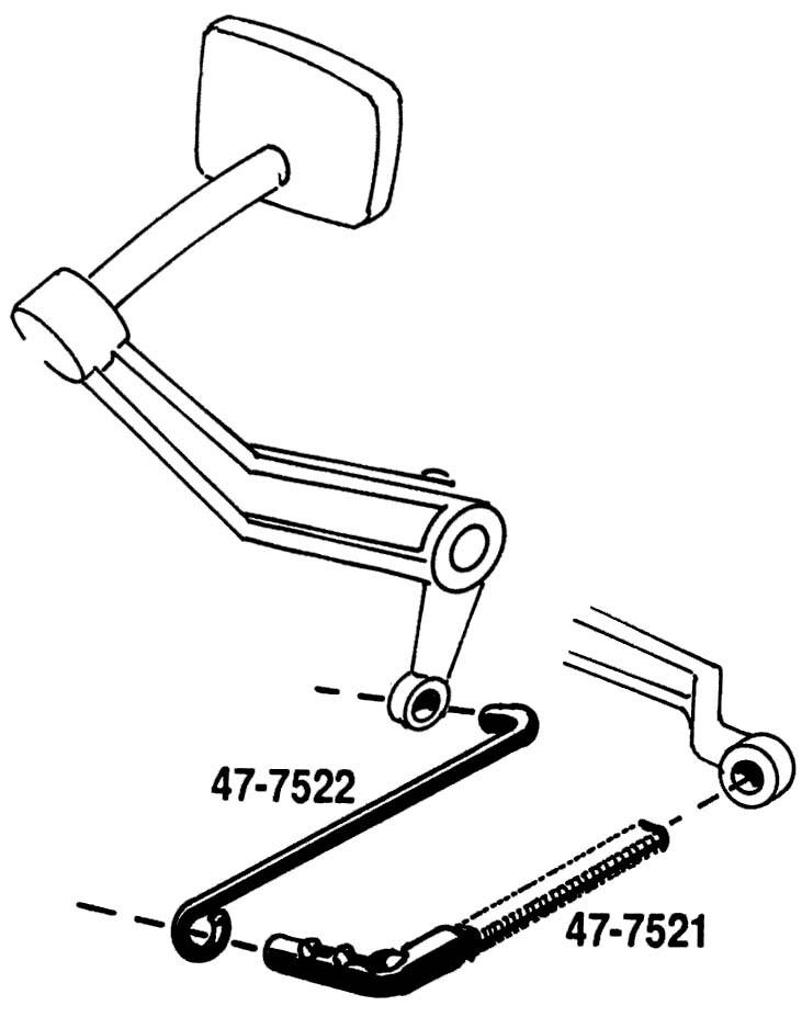 1947 1948 1949 1950 1951 1952 CHEVY GMC TRUCK CLUTCH OFFSET ROD 1947 1948 1949 1950 1951 1952 CHEVY GMC TRUCK CLUTCH OFFSET ROD