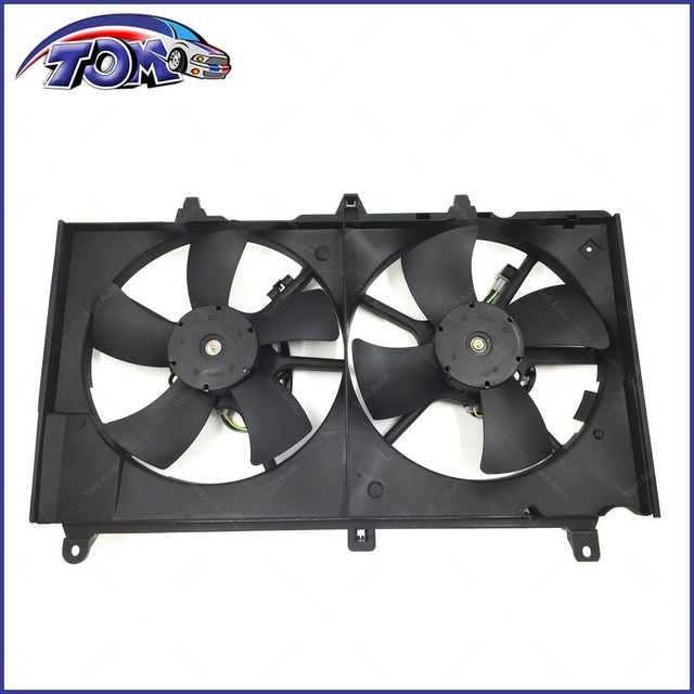 Dual Cooling Fan Assembly For 0306 Nissan 350Z 0307 Infiniti G35 21481CF40B eBay