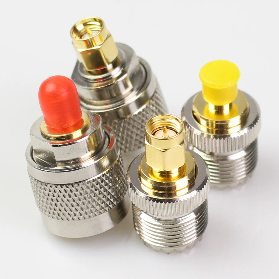 4x PL259 SO239 Connector Kits UHF SMA Male Female Adapter Antenna Test Converter - Image 3 of 4