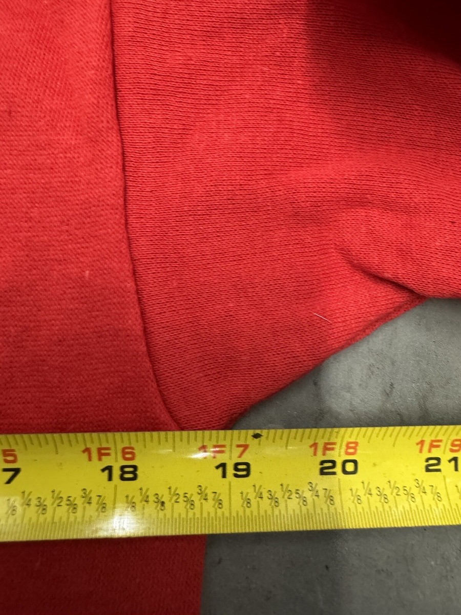 Vintage 70s 80s Healthknit Red Zip Up Hooded Sweatshirt SIZE Vintage 70s 80s Healthknit Red Zip Up Hooded Sweatshirt SIZE