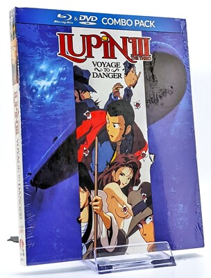 Lupin III the 3rd: Voyage to Danger Blu-Ray + DVD Anime Discotek Out of Print!