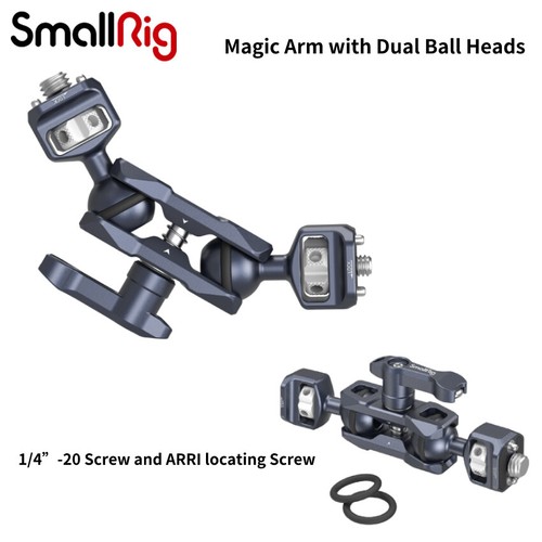 SmallRig Articulating Magic Arm Dual Ball Heads with 3/8"16 Locating