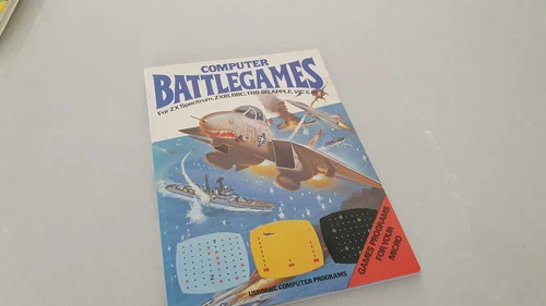 Computer Battle Games Usborne Computer Book ZX Spectrum Commodore AC