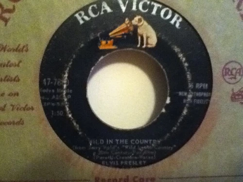 ELVIS  PRESLEY  45  SINGLE ,  I FEEL  SO  BAD  /  WILD  IN  THE  COUNTRY