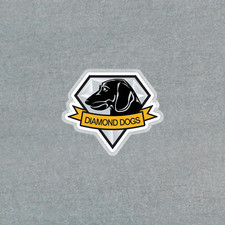 Diamond Dogs Metal Gear Solid Inspired Sticker Decal For Gamers 5936 Diamond Dogs Metal Gear Solid Inspired Sticker Decal For Gamers 5936