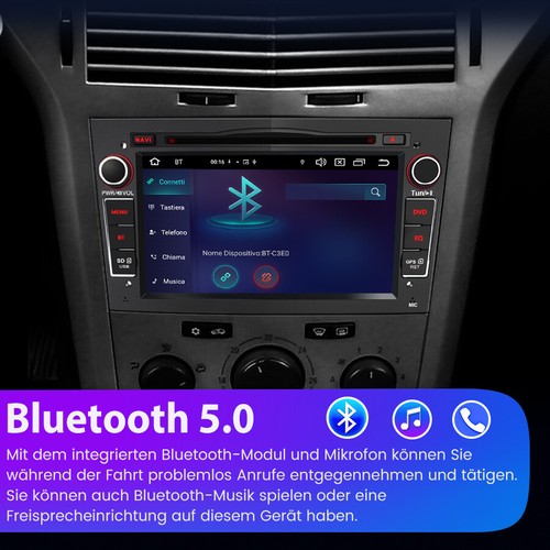 8-Kern Android 13 Navi Autoradio Opel Corsa D Zafira Astra H Vivaro Meriva 64GB - Bild 5 von 13
