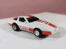 TYCO NOS CORVETTE Body White/Red 3  Untested