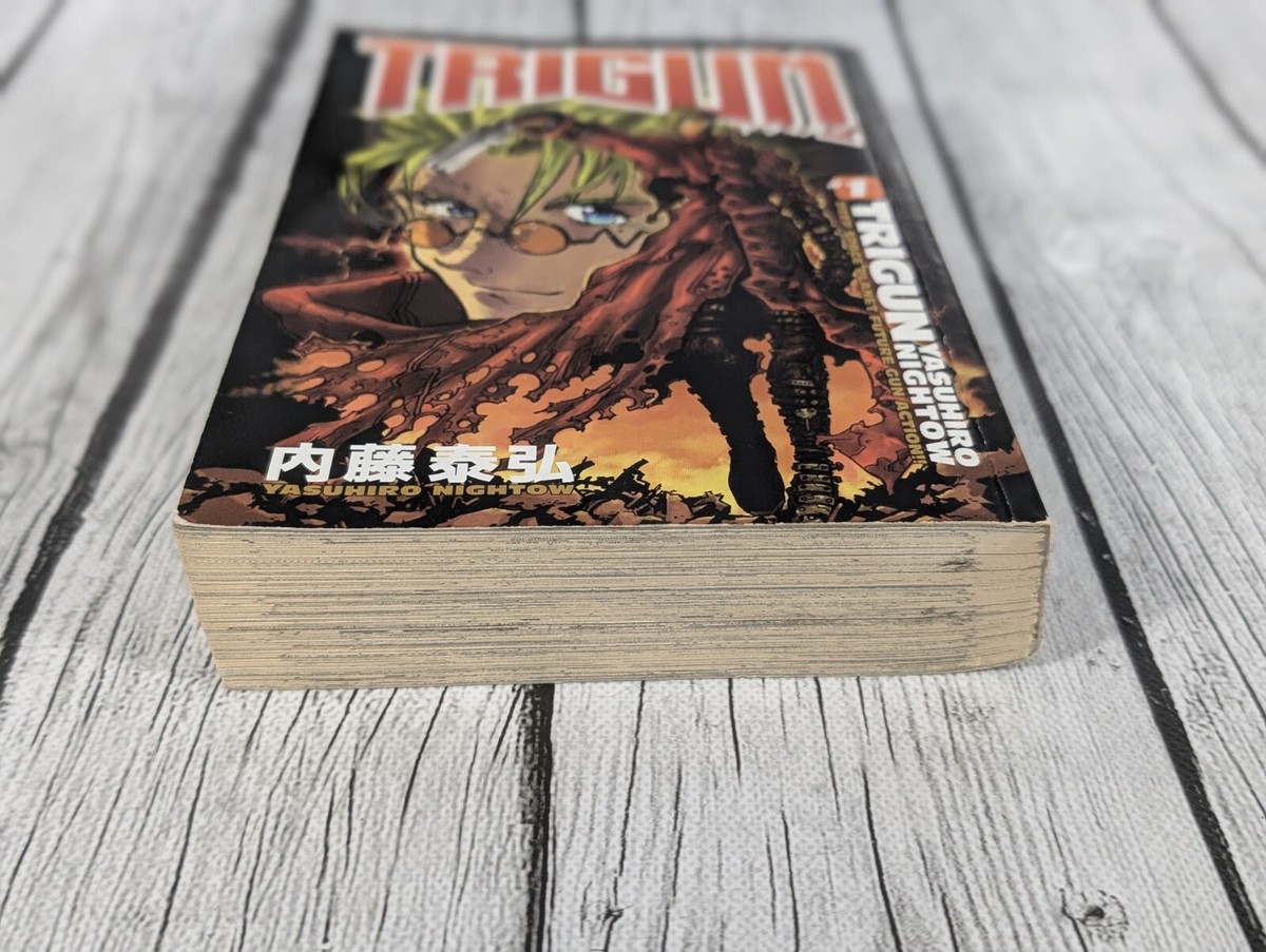 Trigun Volume 1 Manga English Vol Yasuhiro Nightow | eBay