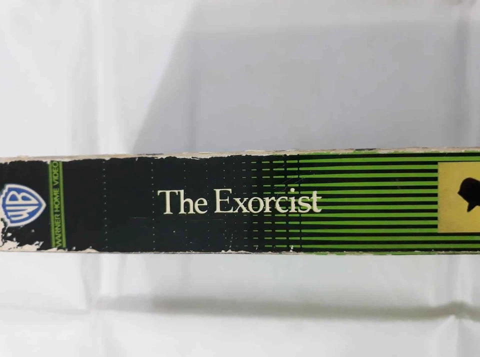 VHS The Exorcist - Original Warner Pre Cert Big Box Ex Rental VHS Super Rare  - Image 4 of 4