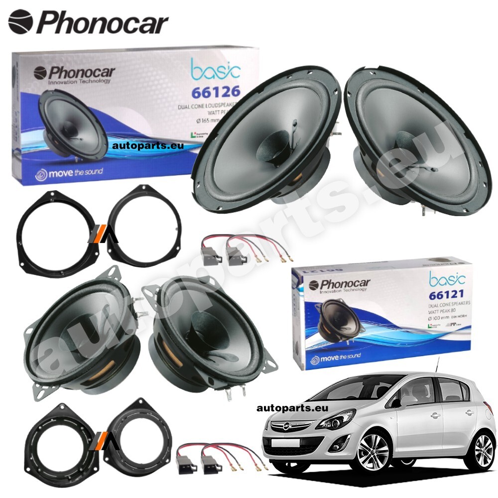 Kit Altoparlanti Phonocar per Opel Corsa D (2006-2014) | 4 Casse