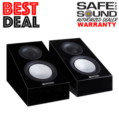 MONITOR AUDIO SILVER AMS 7G DOLBY ATMOS SPEAKERS (PAIR) BLACK GLOSS | eBay