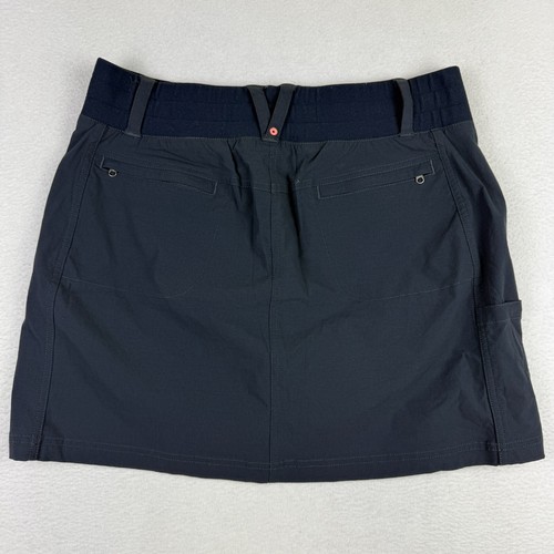 Title Nine Clamber Skort Women's 12 Skirt Hiking Outdoor Climbing Navy Blue - Picture 7 of 8