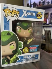 X-Men - Polaris Glow ¡Funko Pop exclusivo de Estados Unidos! Figura Vinilo Marvel, Totalmente Nueva