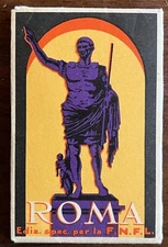 N. 12 CARTOLINE "QUADRI MURALI F.N.F.L." PRIMA SERIE "ROMA"  COMPLETA