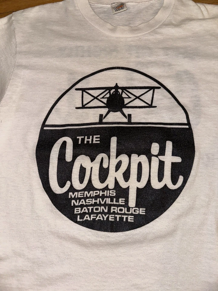 Vintage 70’s The Cockpit Lounge T-Shirt - Image 3 of 4