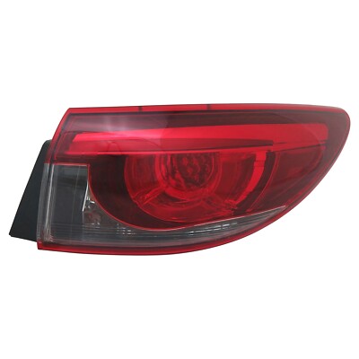 Right Passenger Side LED Tail Light Fits 16-17 Mazda 6; CAPA Certified