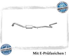 Mittelschalldämpfer für Ford Fiesta V, Ford Fusion 1.6 TDCi Auspuff Mitteltopf