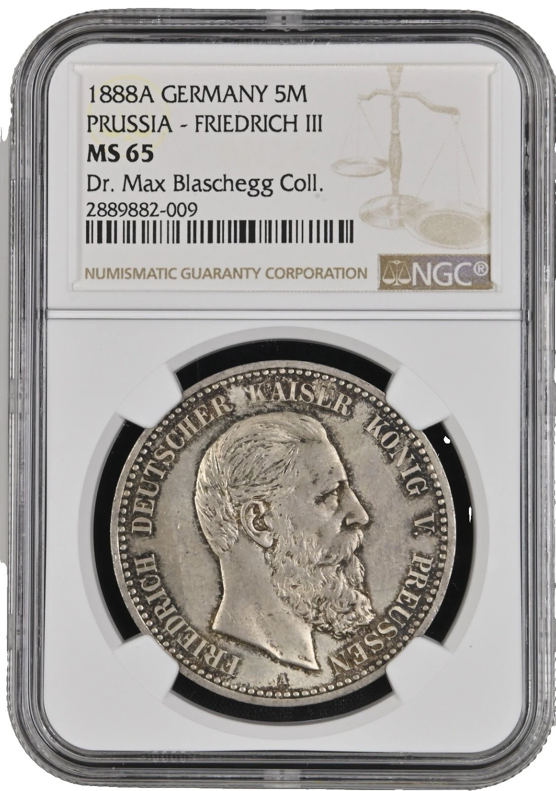 Silver 1888 Year German Coins