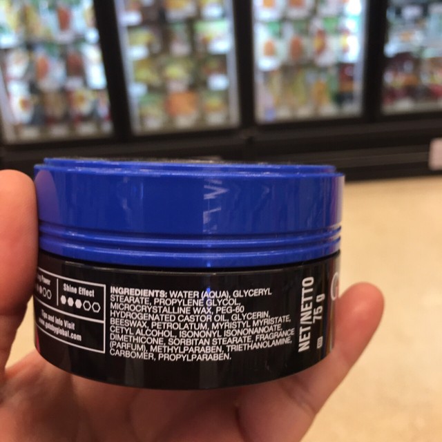 New GATSBY Hair Styling Wax for Men Long Lasting Desired Style Hard and