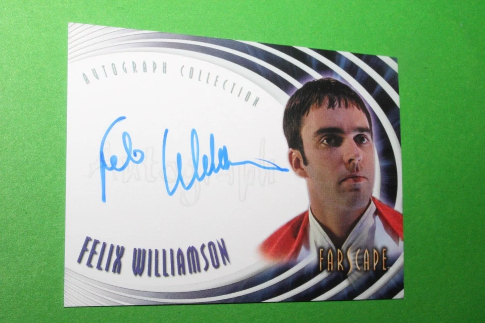 2004 Farscape через червоточину Феликс Уильямсон автограф вставить карта A42 - Изображение 3 из 4