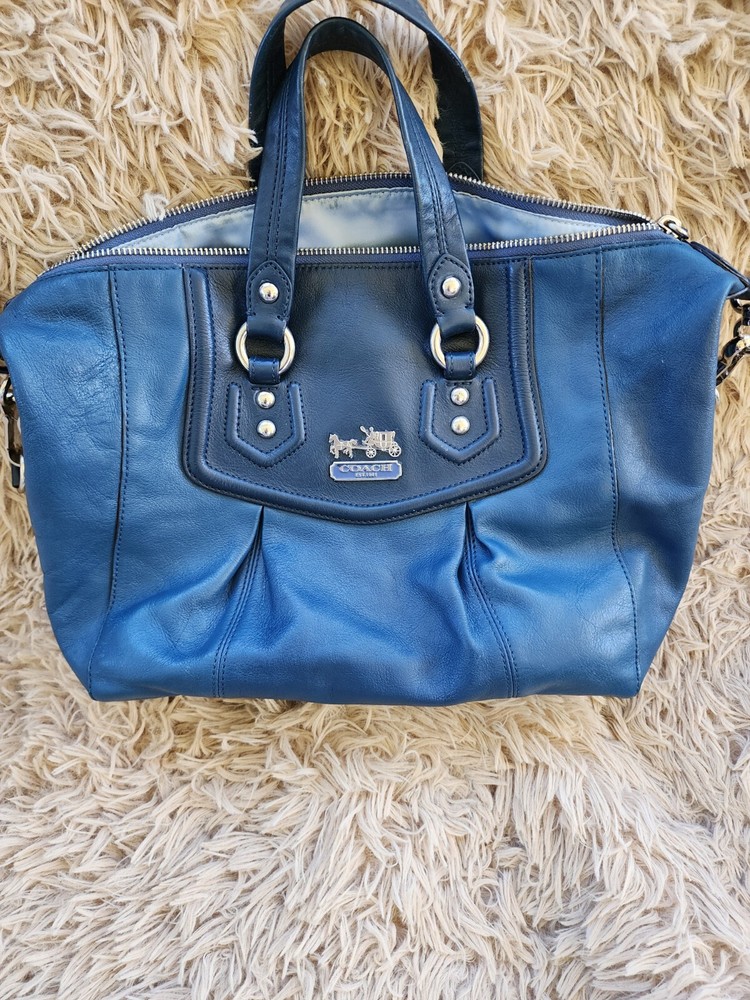 Coach Audrey Satchel Blue